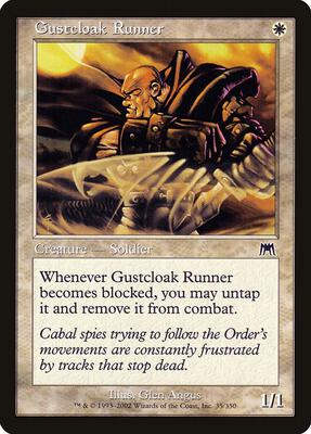 Gustcloak Runner card from Onslaught