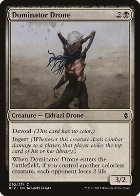 Dominator Drone card from Battle for Zendikar