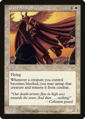 Gustcloak Savior card from Onslaught