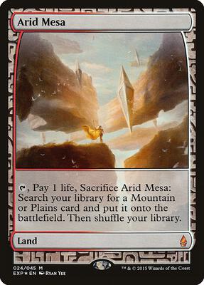 Arid Mesa card from Zendikar Expeditions