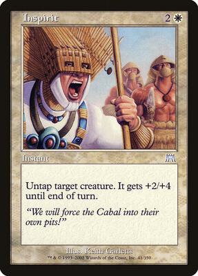 Inspirit card from Onslaught