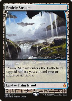 Prairie Stream card from Zendikar Expeditions