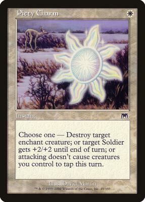 Piety Charm card from Onslaught