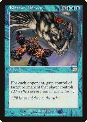 Blatant Thievery card from Onslaught