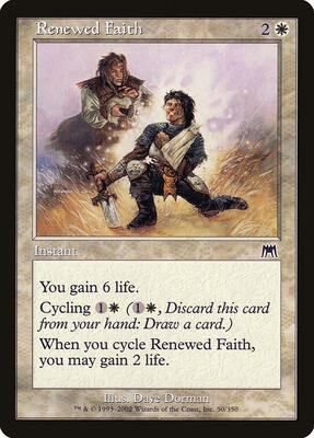 Renewed Faith card from Onslaught