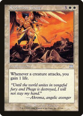 Righteous Cause card from Onslaught