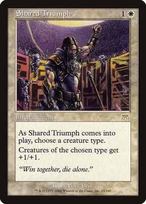 Shared Triumph card from Onslaught