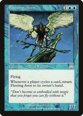 Fleeting Aven card from Onslaught