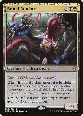 Brood Butcher card from Battle for Zendikar