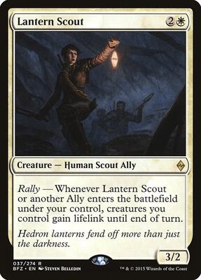Lantern Scout card from Battle for Zendikar