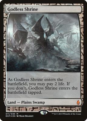 Godless Shrine card from Zendikar Expeditions