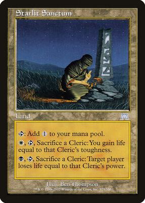 Starlit Sanctum card from Onslaught