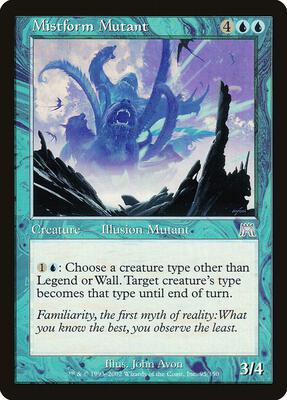 Mistform Mutant card from Onslaught