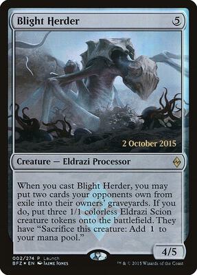Blight Herder card from Launch Party & Release Event Promos