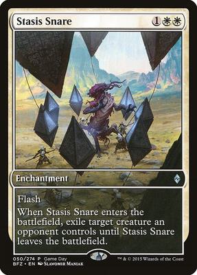 Stasis Snare card from Game Day & Store Championship Promos