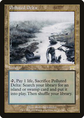 Polluted Delta card from Onslaught