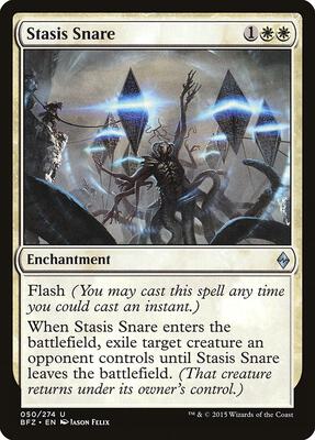 Stasis Snare card from Battle for Zendikar