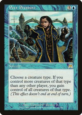 Peer Pressure card from Onslaught