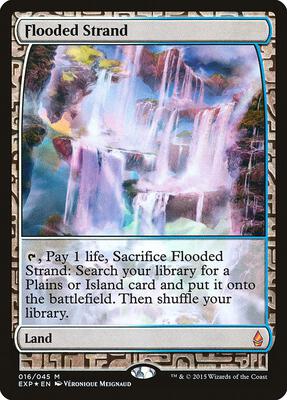 Flooded Strand card from Zendikar Expeditions