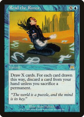 Read the Runes card from Onslaught