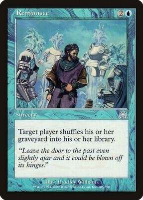 Reminisce card from Onslaught