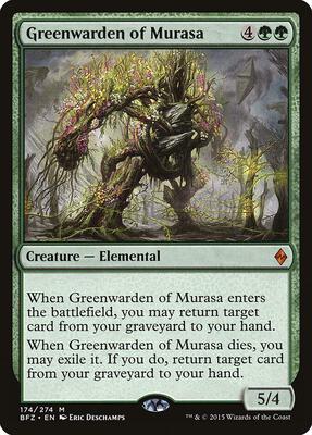 Greenwarden of Murasa card from Battle for Zendikar