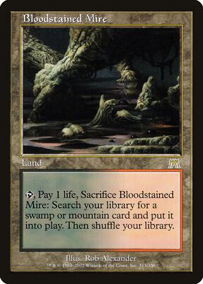 Bloodstained Mire card from Onslaught