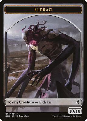 Eldrazi Token card from Battle for Zendikar