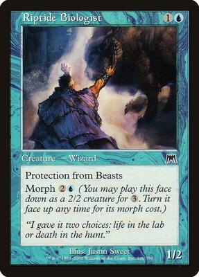 Riptide Biologist card from Onslaught