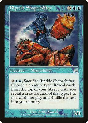 Riptide Shapeshifter card from Onslaught