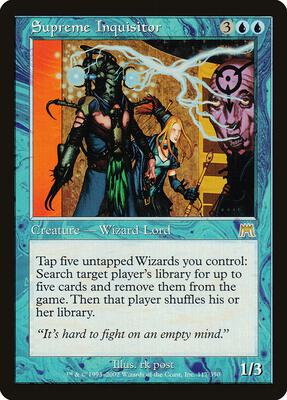 Supreme Inquisitor card from Onslaught