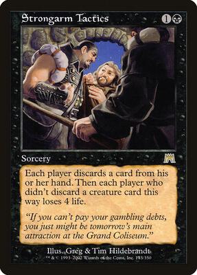 Strongarm Tactics card from Onslaught