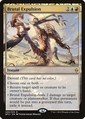 Brutal Expulsion card from Battle for Zendikar