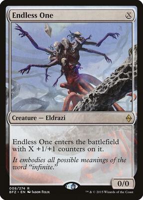 Endless One card from Battle for Zendikar