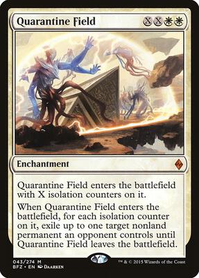 Quarantine Field card from Battle for Zendikar