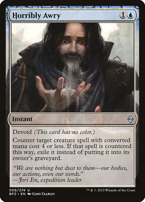Horribly Awry card from Battle for Zendikar