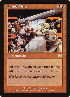 Grand Melee card from Onslaught