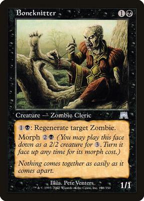 Boneknitter card from Onslaught