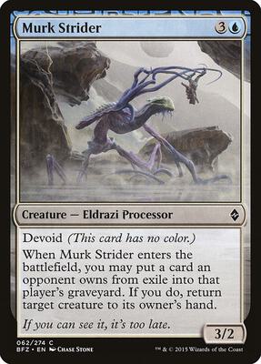 Murk Strider card from Battle for Zendikar