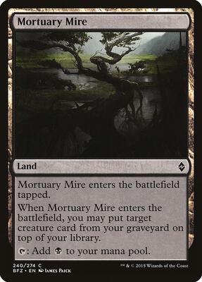 Mortuary Mire card from Battle for Zendikar