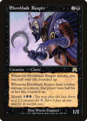 Ebonblade Reaper card from Onslaught