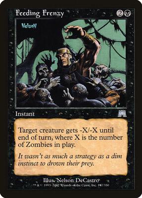 Feeding Frenzy card from Onslaught