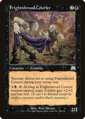 Frightshroud Courier card from Onslaught