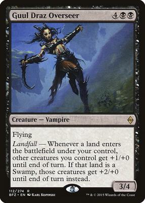 Guul Draz Overseer card from Battle for Zendikar