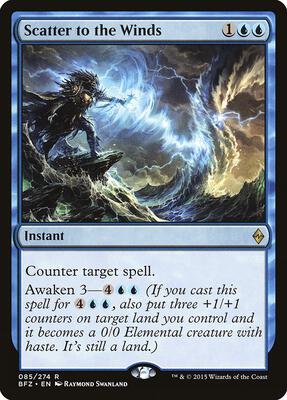 Scatter to the Winds card from Battle for Zendikar