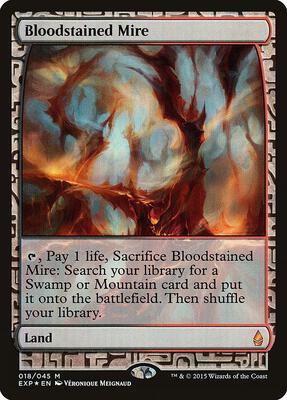 Bloodstained Mire card from Zendikar Expeditions