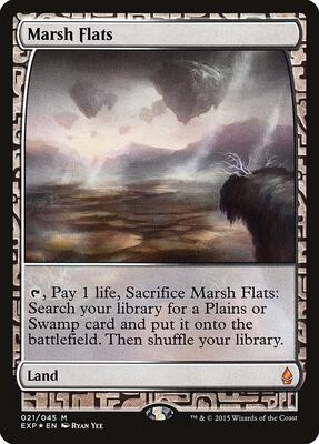 Marsh Flats card from Zendikar Expeditions