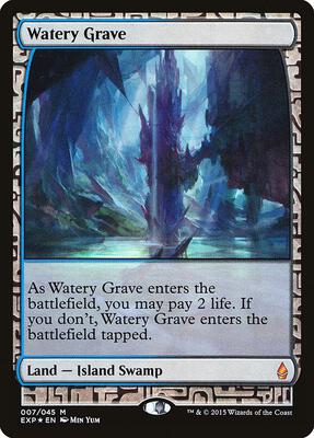 Watery Grave card from Zendikar Expeditions
