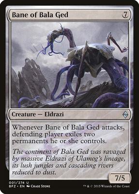 Bane of Bala Ged card from Battle for Zendikar