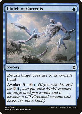 Clutch of Currents card from Battle for Zendikar